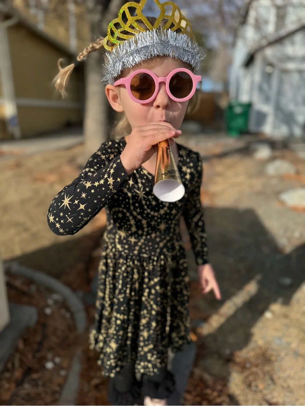 Posh Peanut Calypso Ruffled Twirl Dress
